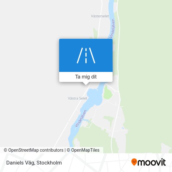 Daniels Väg karta