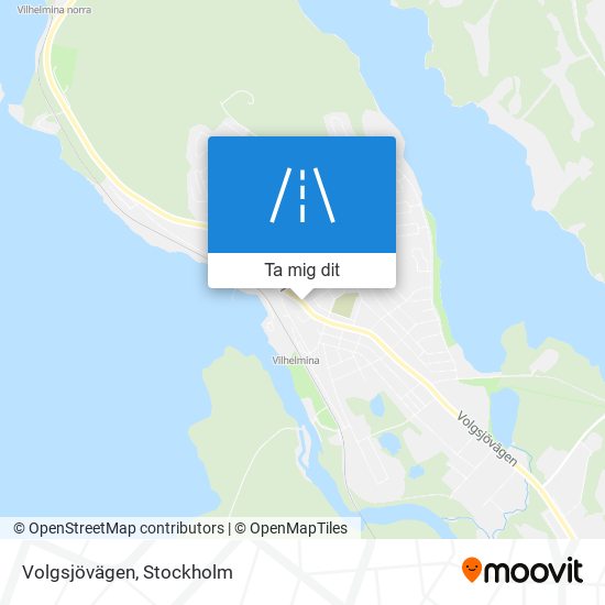 Volgsjövägen karta