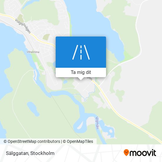 Sälggatan karta