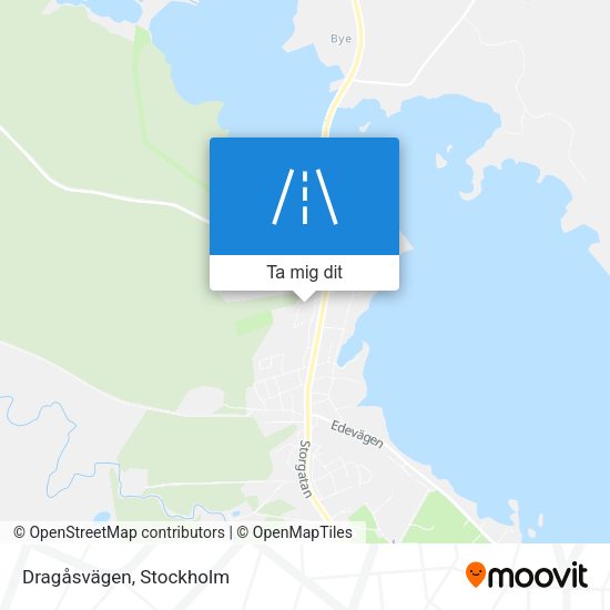 Dragåsvägen karta