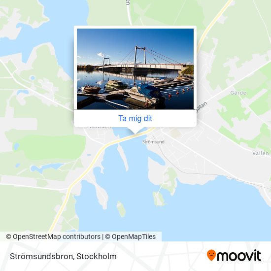 Strömsundsbron karta