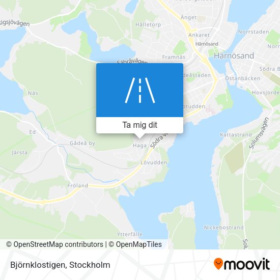 Björnklostigen karta