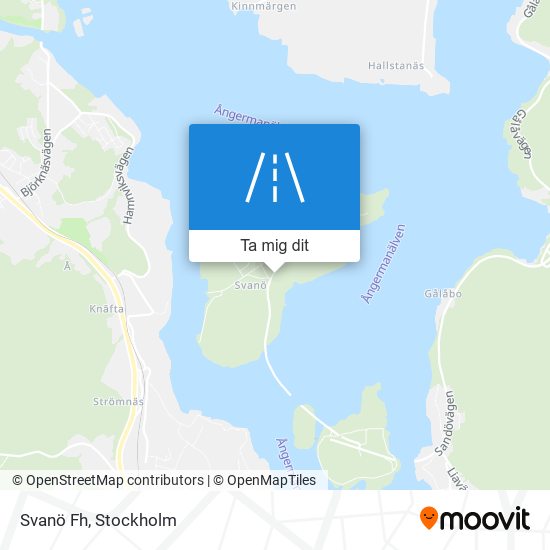 Svanö Fh karta