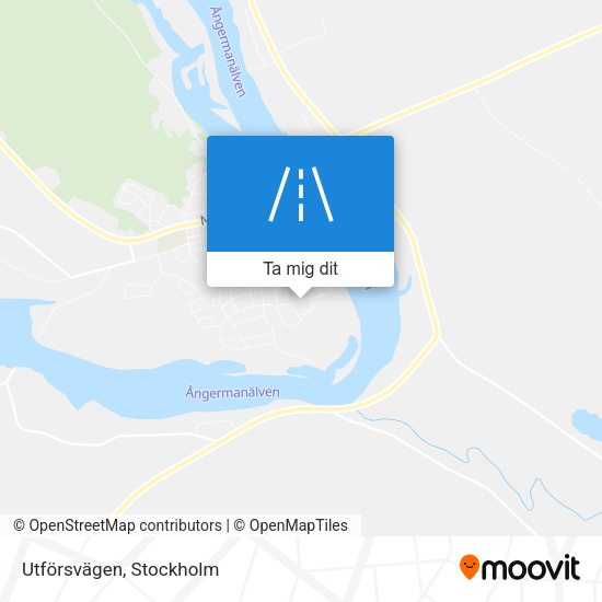 Utförsvägen karta