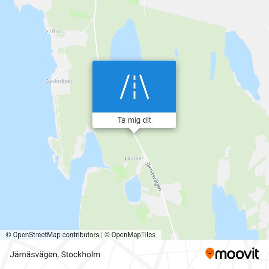 Järnäsvägen karta