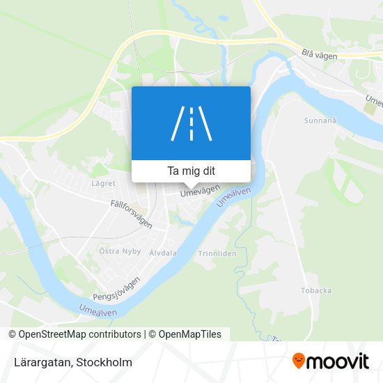 Lärargatan karta