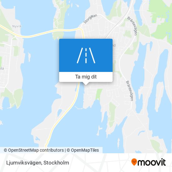 Ljumviksvägen karta