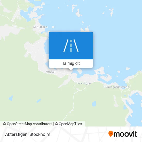 Akterstigen karta