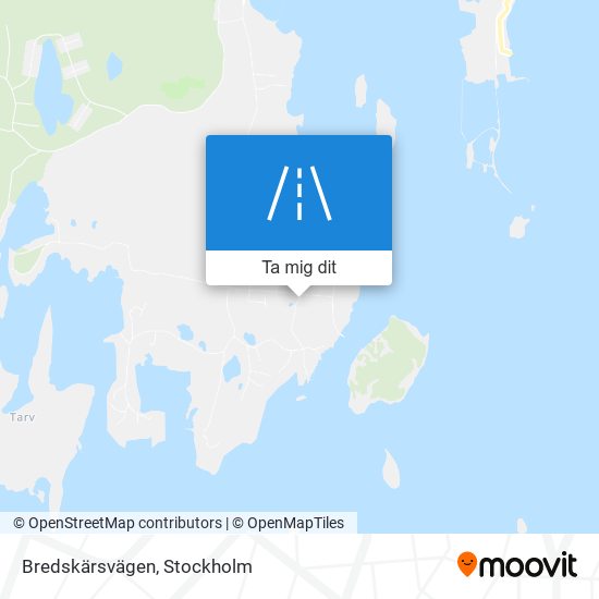 Bredskärsvägen karta