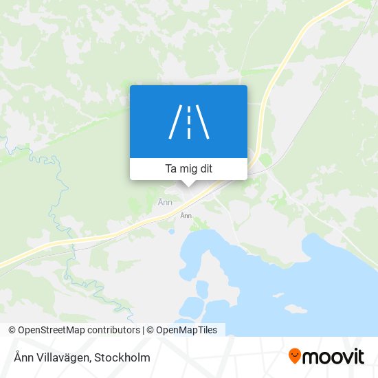 Ånn Villavägen karta