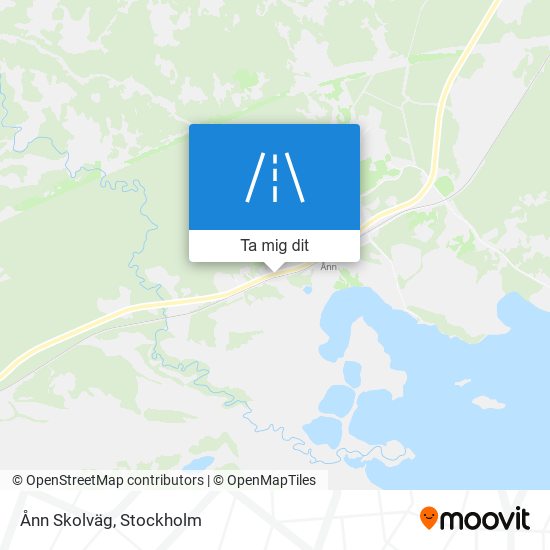 Ånn Skolväg karta