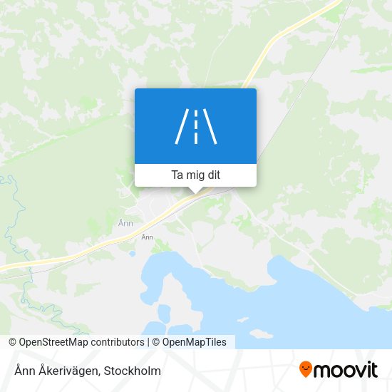 Ånn Åkerivägen karta