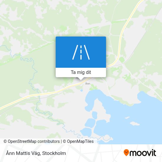 Ånn Mattis Väg karta