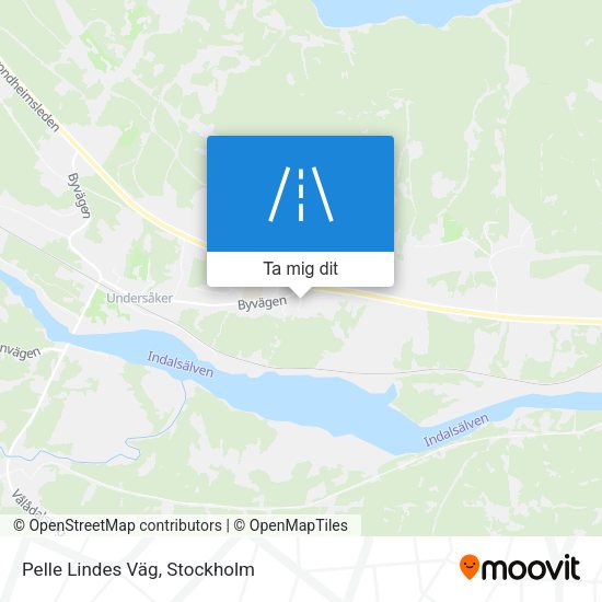 Pelle Lindes Väg karta