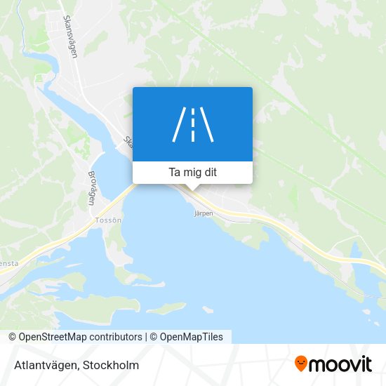 Atlantvägen karta