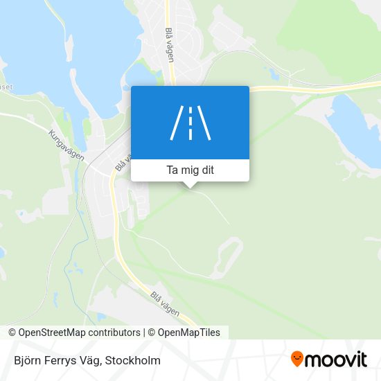 Björn Ferrys Väg karta