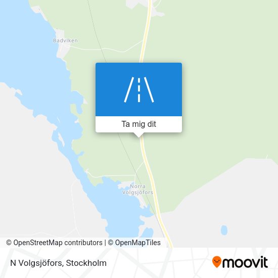 N Volgsjöfors karta