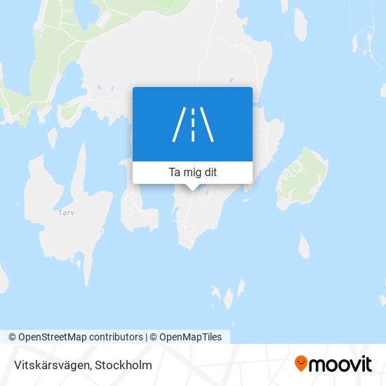 Vitskärsvägen karta