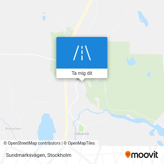 Sundmarksvägen karta