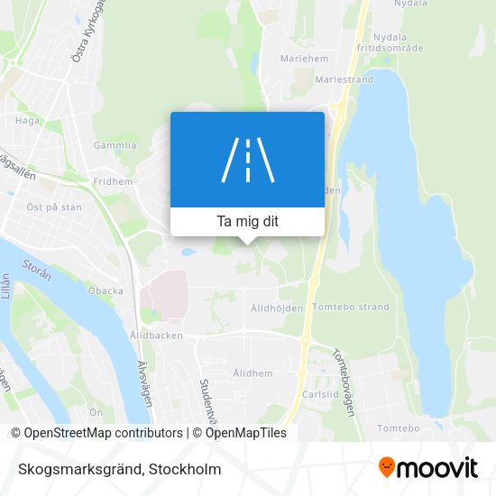 Skogsmarksgränd karta