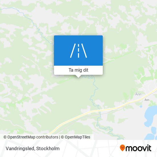 Vandringsled karta