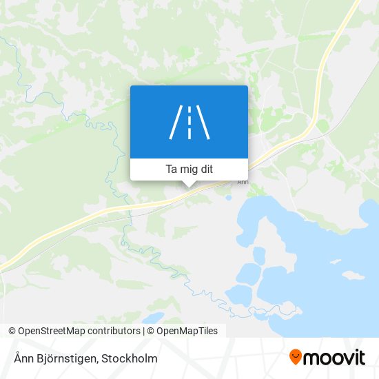 Ånn Björnstigen karta