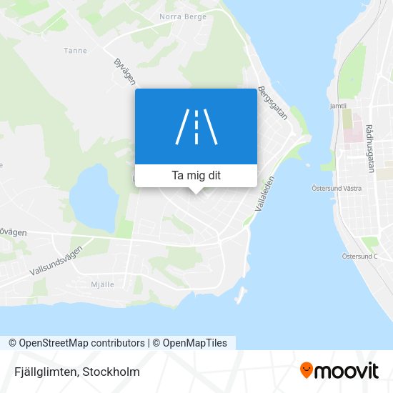 Fjällglimten karta