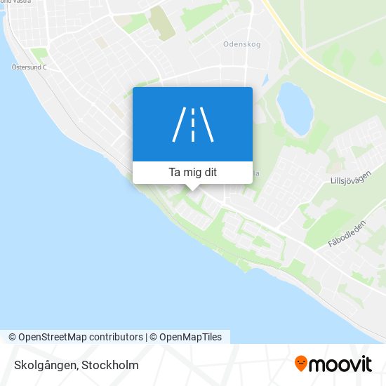 Skolgången karta