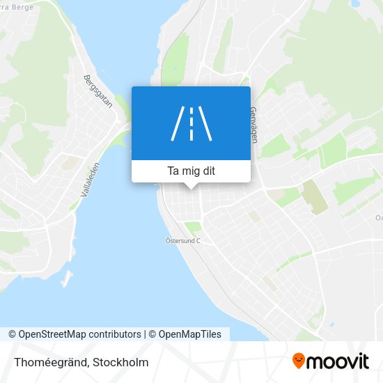 Thoméegränd karta