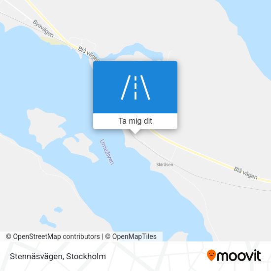 Stennäsvägen karta