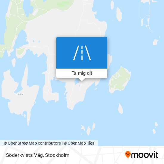 Söderkvists Väg karta