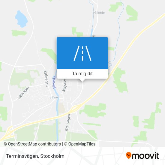 Terminsvägen karta