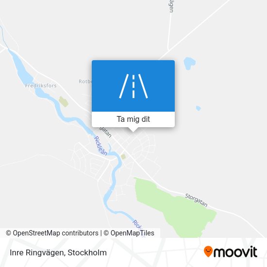 Inre Ringvägen karta