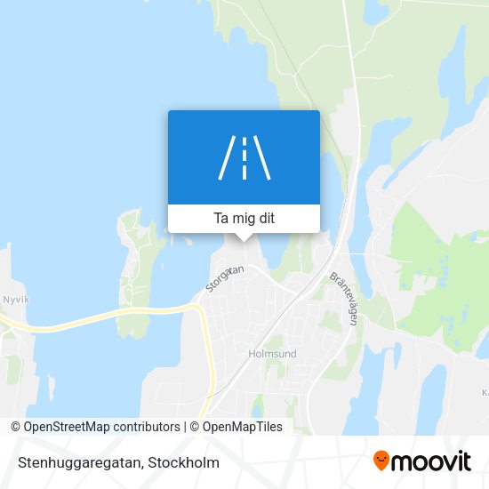 Stenhuggaregatan karta