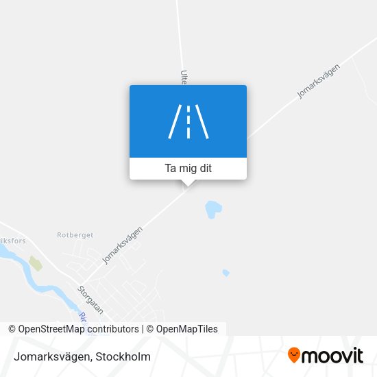 Jomarksvägen karta