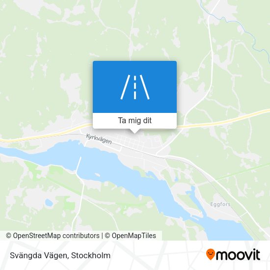 Svängda Vägen karta