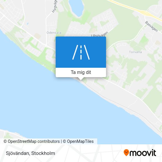 Sjövändan karta