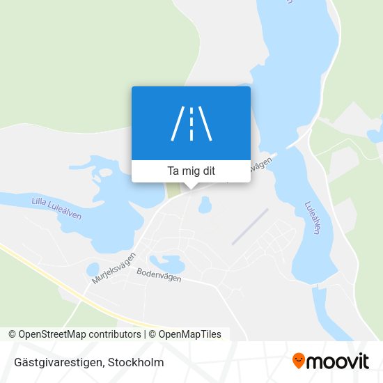 Gästgivarestigen karta