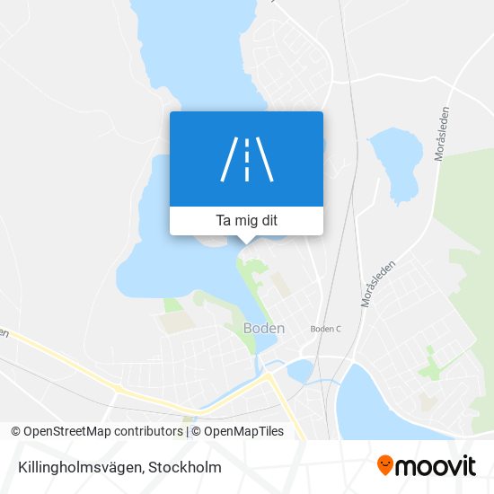 Killingholmsvägen karta