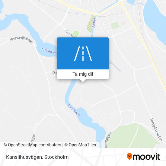 Kanslihusvägen karta