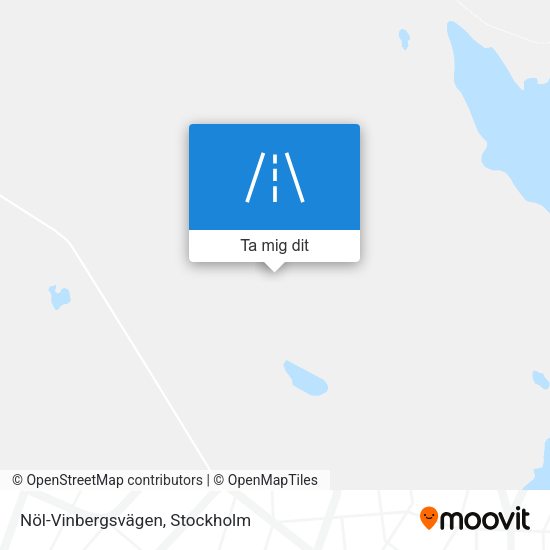 Nöl-Vinbergsvägen karta