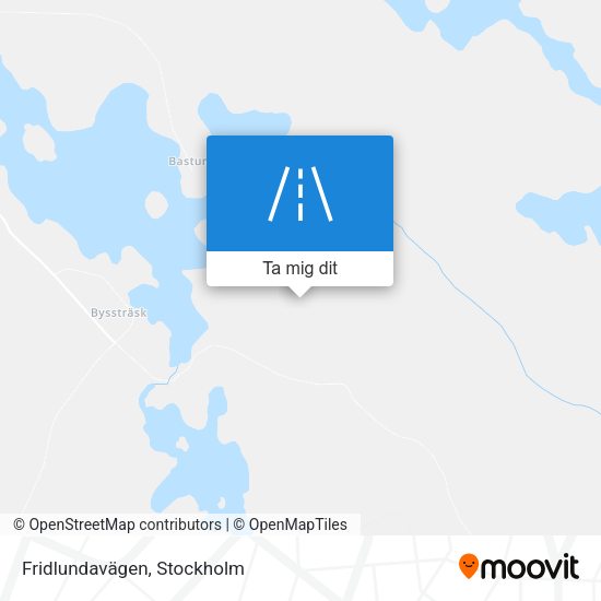 Fridlundavägen karta