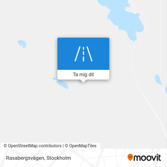 Rasabergsvägen karta