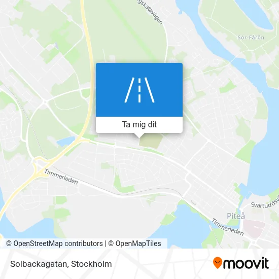 Solbackagatan karta