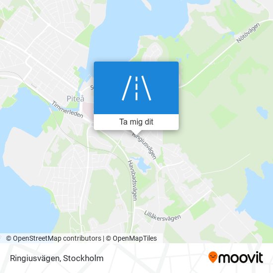 Ringiusvägen karta