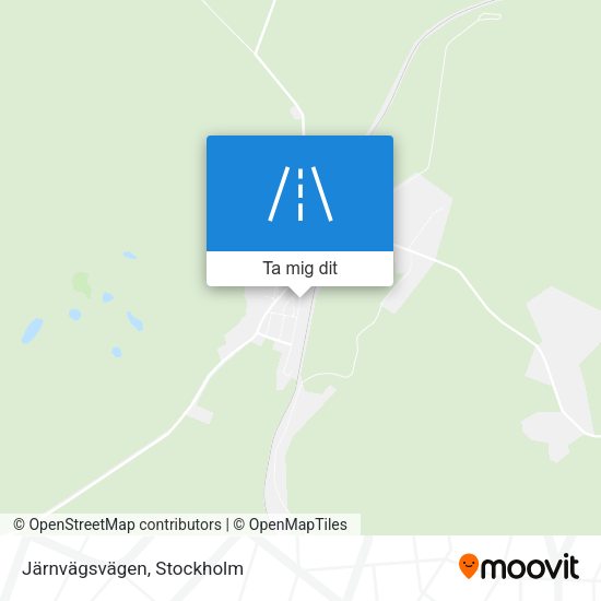Järnvägsvägen karta