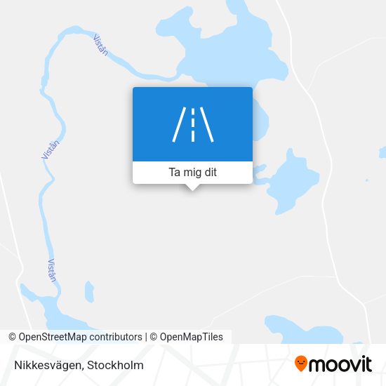 Nikkesvägen karta