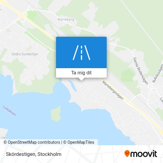Skördestigen karta