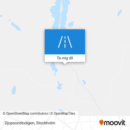 Djupsundsvägen karta