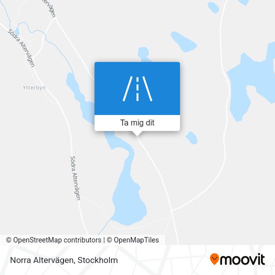 Norra Altervägen karta